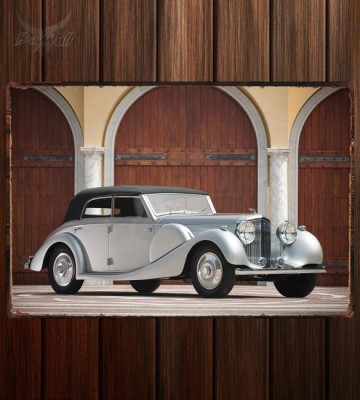 Металлическая табличка Bentley 4 1 4 Litre Tourer by Thrupp & Maberly